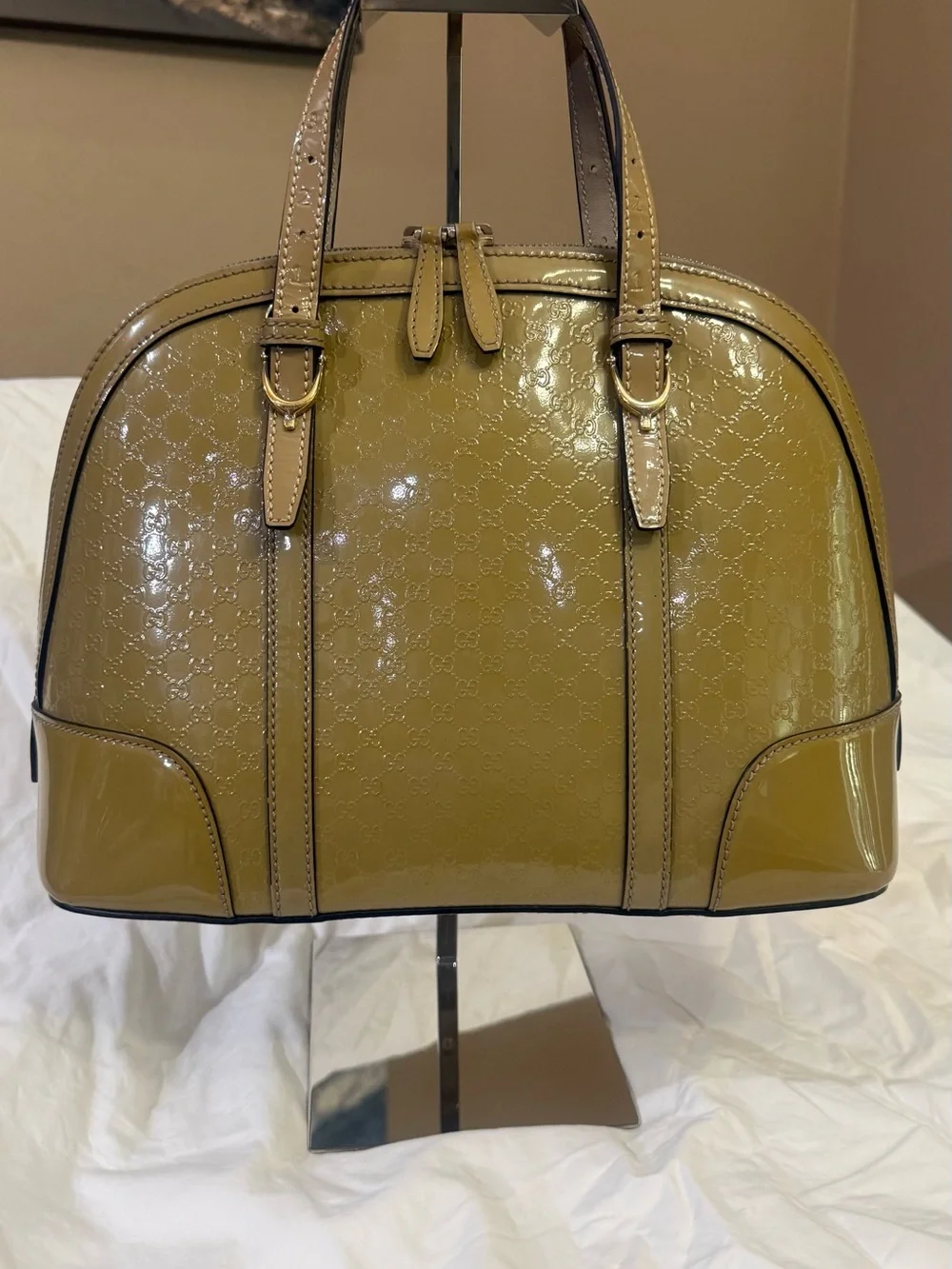 Gucci patent guccissima